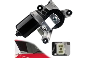 E-Vniko Front Windshield Wiper Motor with delay Function Compatible with Chevy Silverado Blazer C1500 Tahoe Escalade C2500 C3500 K1500 K2500 GMC Yukon 1988-2002 Replace Window Wiper Motor 12368702