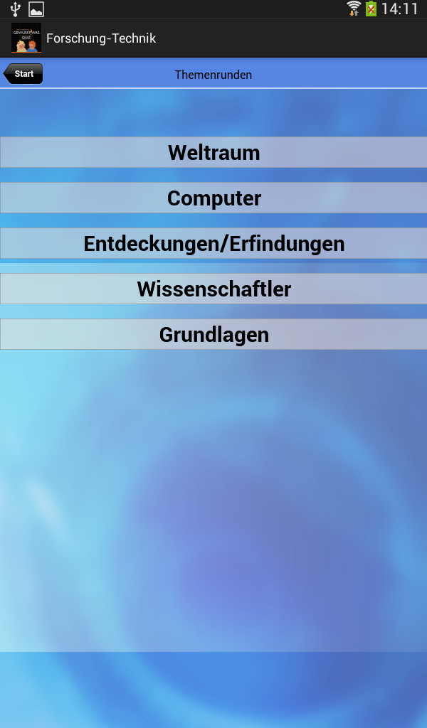 Forschung und Technik Quiz