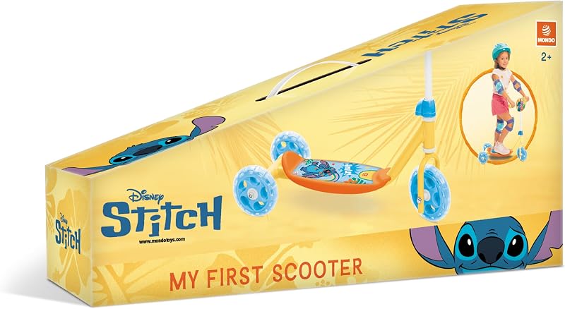 Brinquedos – Stitch Disney My First Scooter Baby Scooter 3 rodas para crianças a partir dos 2 anos - 28812