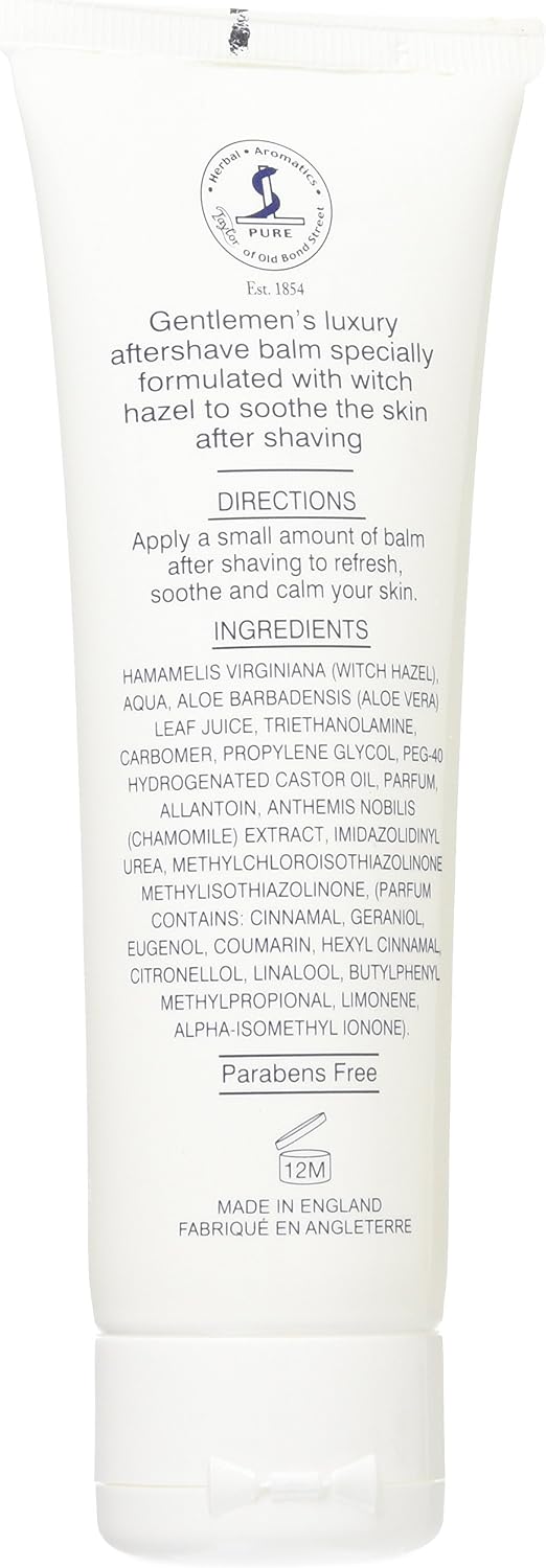Taylor of Old Bond Street Mr Taylor Luxury Aftershave Balm 75 ml, 75 ml (Pack of 1) - Image 3