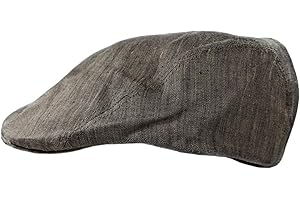 BIDDY MURPHY Irish Linen Newsboy Hat, Slim Fit Flat Cap for Men, Lightweight, Ivy, Scally, Gatsby, Cabbie Style, Imported from Ireland