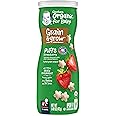 Gerber Baby Snacks, Organic Puffs, Strawberry, Baby Food, 1.48 Ounce (Pack of 6)