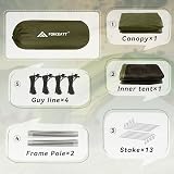 Forceatt Camping Tent 2 Person Waterproof Windproof Lightweight Easy Setup view 5