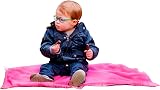 BundleBean GO Universal Waterproof Footmuff Navy Flamingo view 8