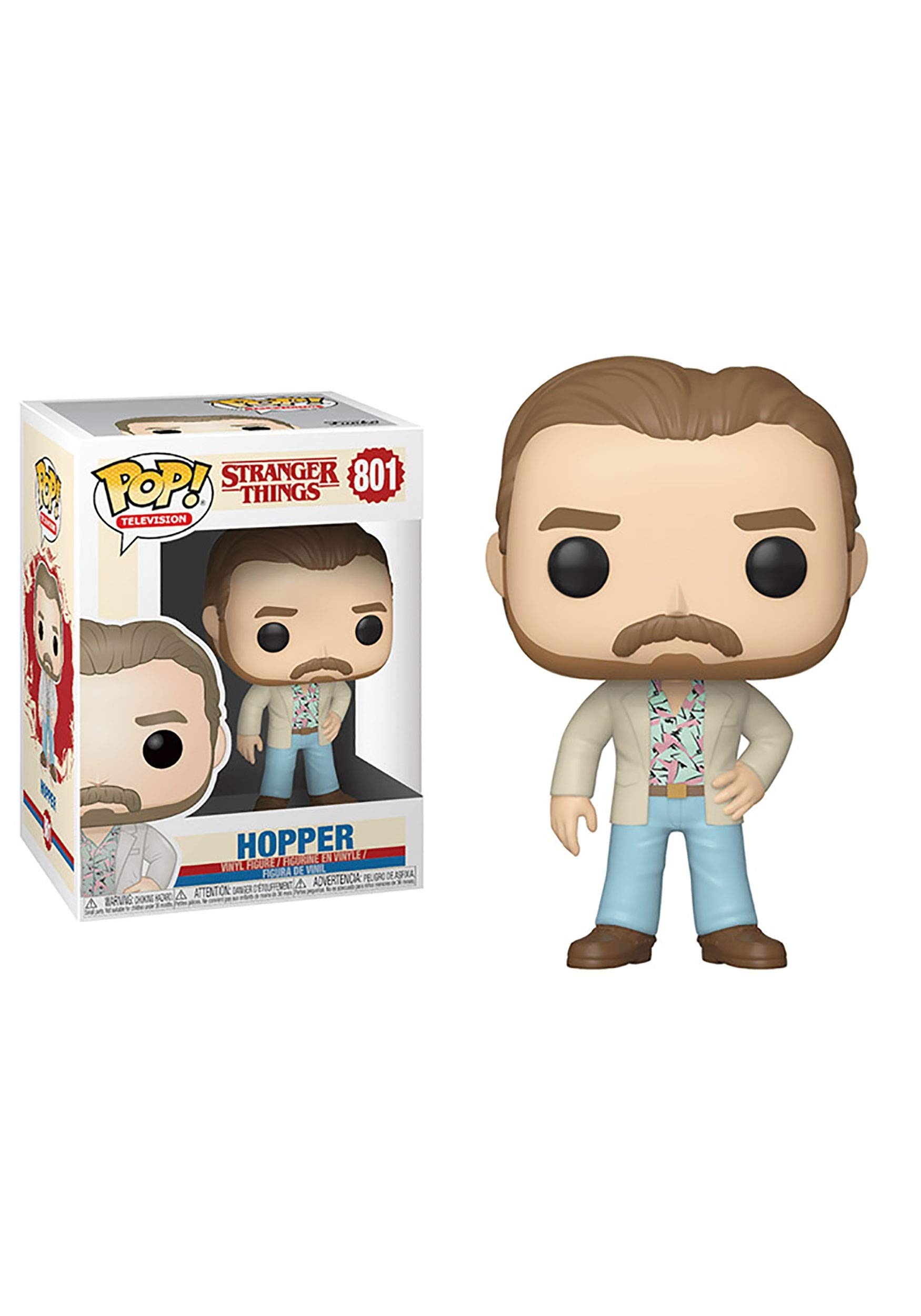 Funko POP! Vinyl: Television: Stranger Things: Jim Hopper - (Date Night) - Collectable Vinyl Figure - Gift Idea - Official Merchandise - Toys for Kids & Adults - TV Fans - Model Figure for Collectors