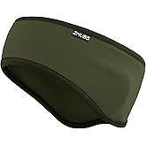 ZMUBB Fleece Ear Warmers for Men Women - Winter Headband Ear Muffs Ear Covers for Cold Weather Running Cycling Ski (army)