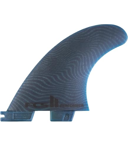 Amazon.com : FCS II Mick Fanning Neo Carbon Large Tri Fins - Black