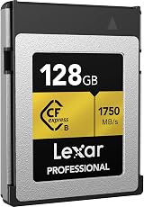 Lexar Professional 128GB CFexpress Type B Gold 1750MB/s Read 8K Video Card view 2