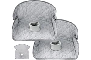 Car Seat Protector for Potty Training 2 Pcs Waterproof Piddle Pads Carseat Seat Protector for Child Seats Liner 360° Comfort 