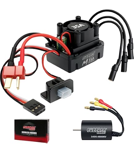 Fdit Moteur 3650 et ESC 60A 3650 4300KV 4P Brushless Motor + 60A