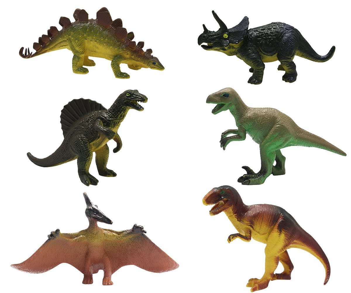 plastic dinosaurs