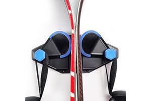 Skifavs Ski Wall Mount, Snowboard Wall Storage Rack, Ski & Snowboard Rack For Garage Wall, Damage-Free Ski Storage Rack, Ski Holders For Wall, Snowboard Display （1 Pack)