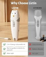 Lictin 26 in 1 Baby Care Kit Rechargeable Nail Trimmer Auto Light view 2