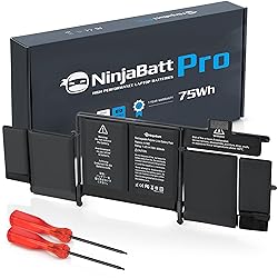 NinjaBatt Battery A1502 A1582 for Apple MacBook Pro