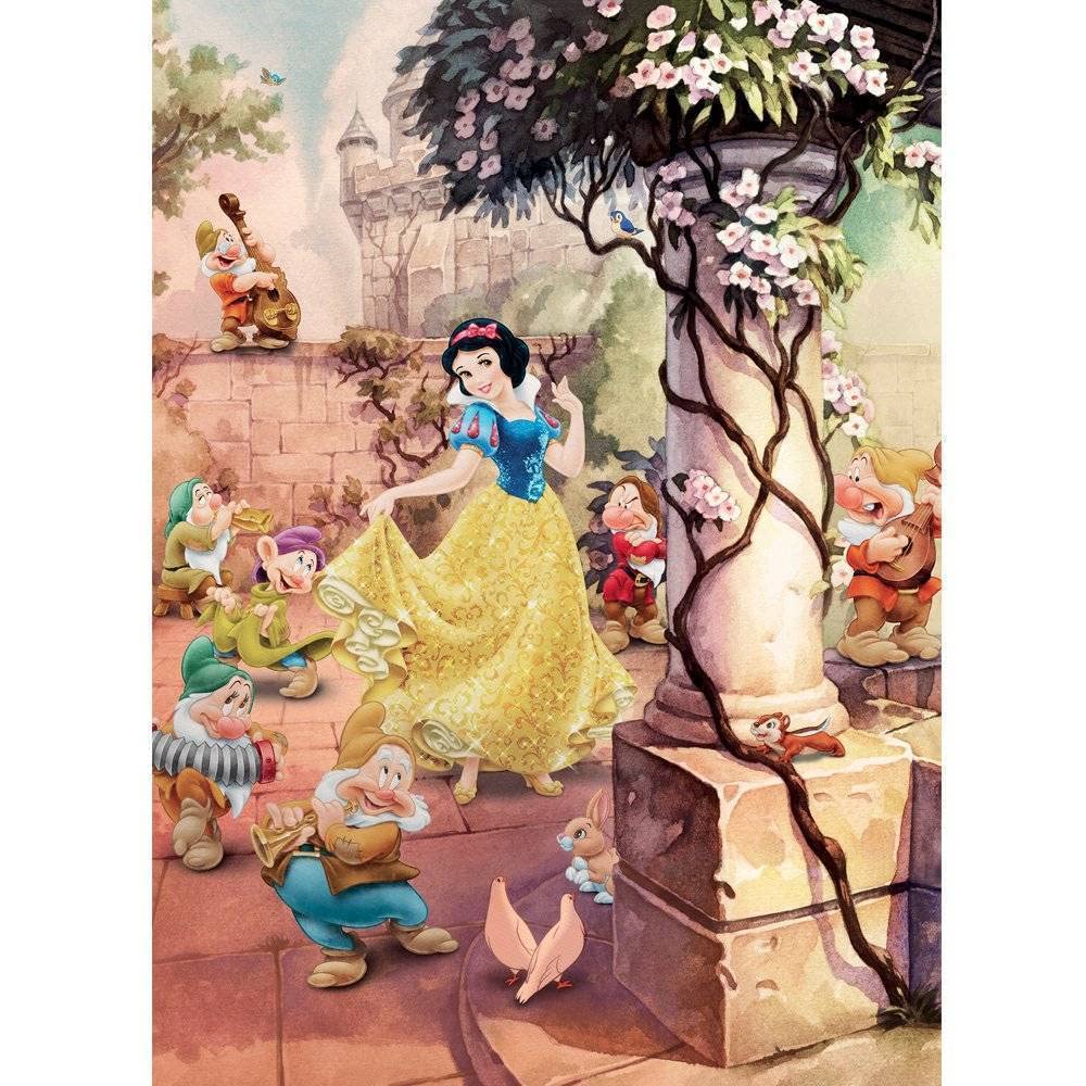 Komar 4-494 Dancing Snow White, Multi-Colour, 184 x 254 cm
