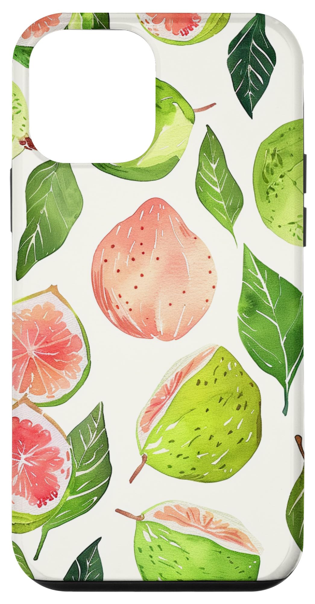 iPhone 12 mini Minimalist Guava Pattern Art Case