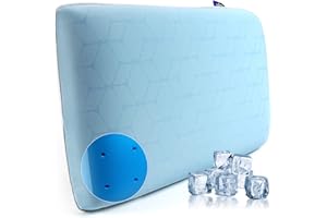 inight Cooling Pillow, Cooling Gel Memory Foam Pillows, Cooling Pillow for Hot Sleepers, Back Sleepers & Side Sleepers Pillow, Bed Pillows for Sleeping, Oeko-TEX & CertiPUR-US, Standard Size