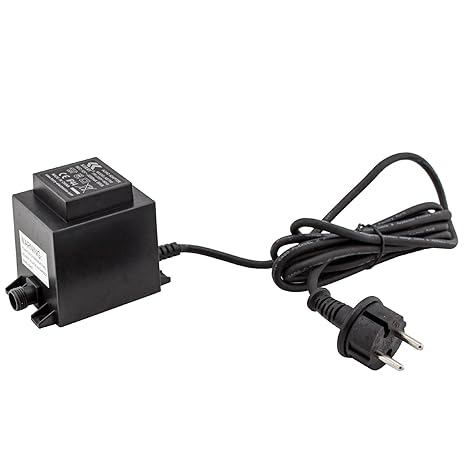KERRY ELECTRONICS 12V Trafo 60VA/W, AC/AC Wechselstrom, für den Außenbereich IP44 u.a. für LED-Beleuchtung und..