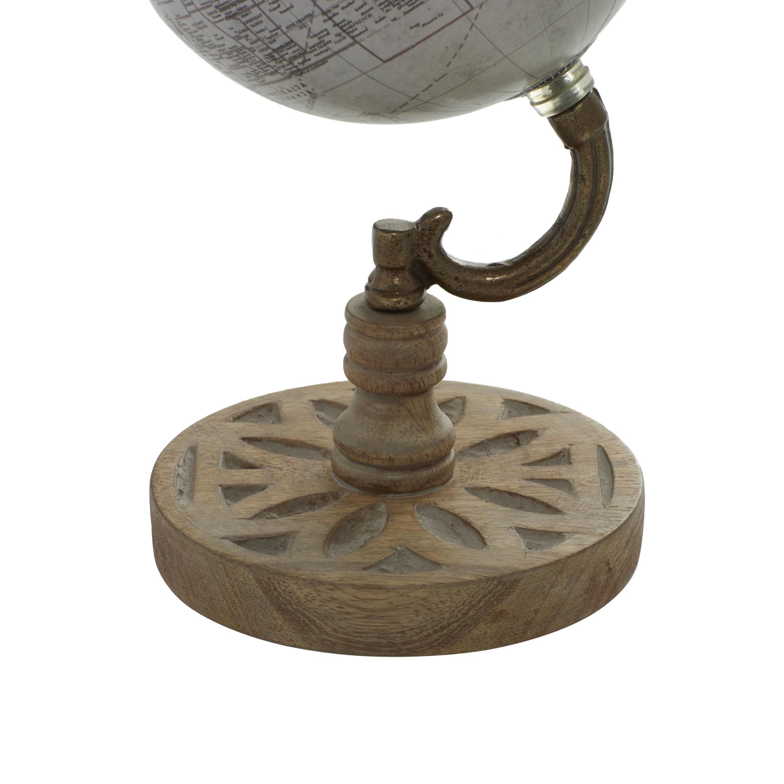 Deco 79 Wood Globe, 5
