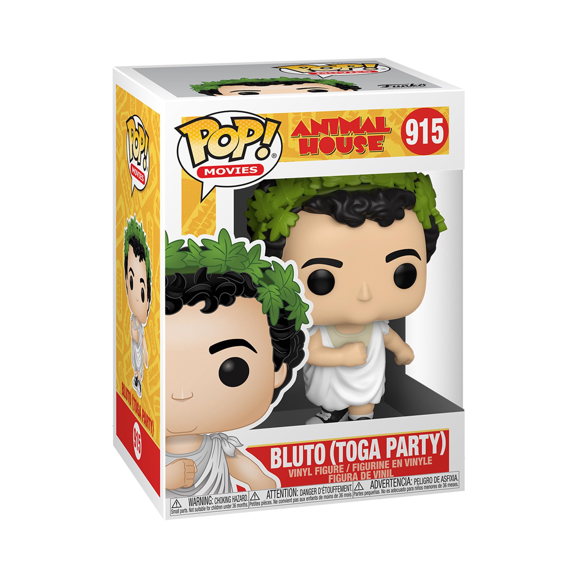 Funko POP! Movies: Animal House - John Bluto Blutarsky - Bluto In Toga - Collectable Vinyl Figure - Gift Idea - Official Merchandise - Toys for Kids & Adults - Movies Fans