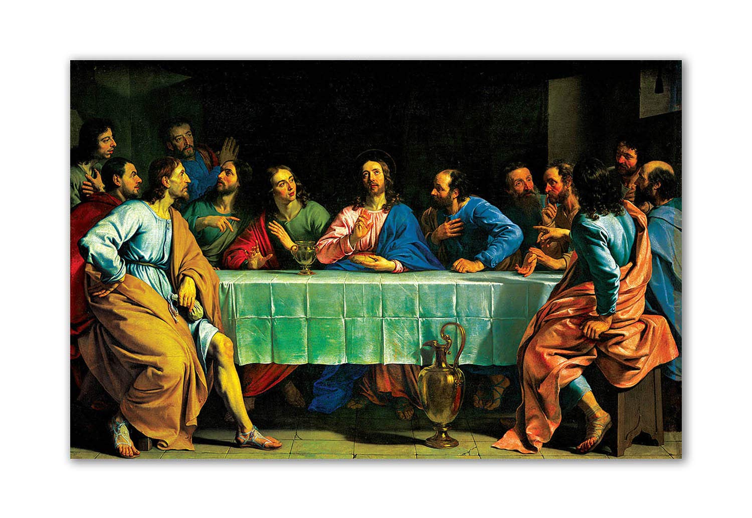 Buy Tamatina Jesus Canvas Paintings - The Last Supper - Catholic