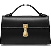 Goinsound Small Top Handle Shoulder Handbags for Women Clutch Purses | Hand Carry Top Handle, Adjustable Strap, Turn Lock, Occasions: Designer Trendy Evening Fashion
