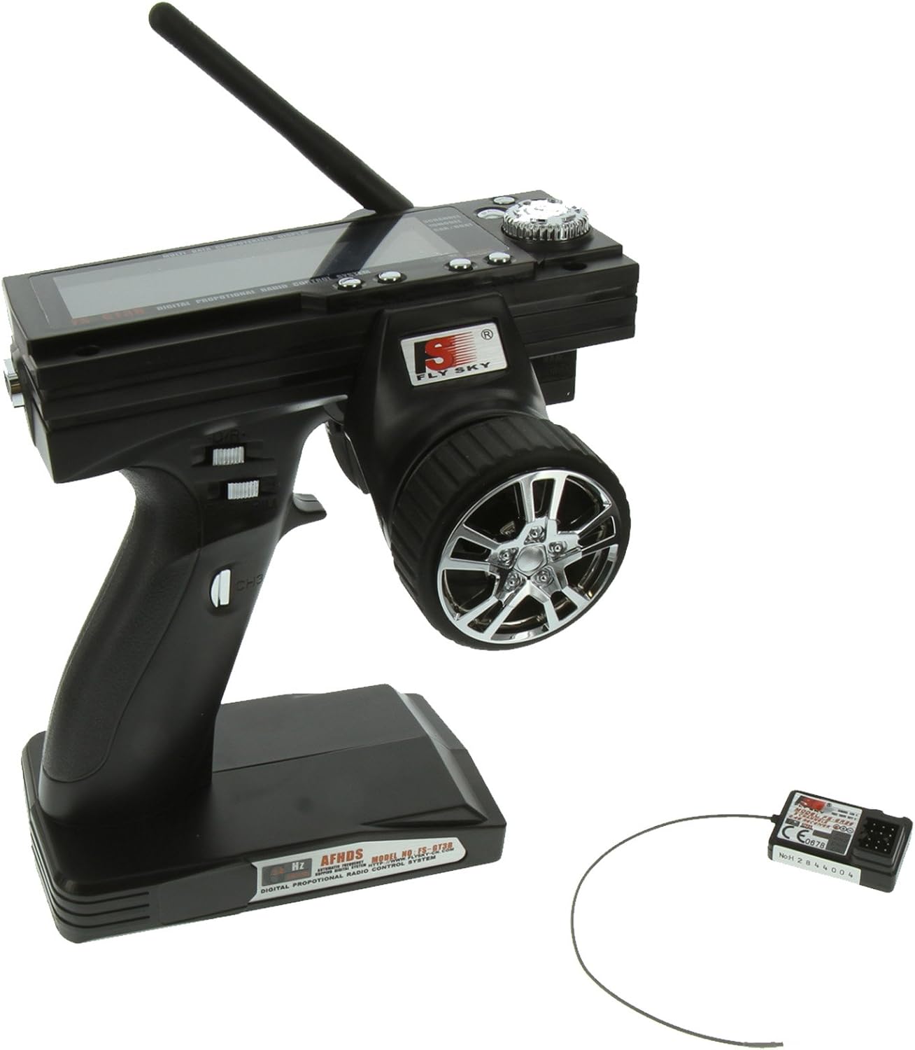 FlySky 2.4 GHz 3-Channel Digital Transmitter and Receiver Radio System