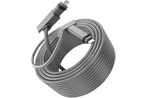 DuHeSin Starlink Replacement Cable (75FT / 23M) for Starlink Rectangular Satellite V2, Waterproof Starlink Cable Extension for Starlink Actuated Gen 2, Starlink Ethernet Cable