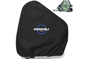 VGOPZBJ 18" Fan Covers, 600D Heavy Duty Oxford Fabric Portable Misting Fan Cover for Electric Outdoor Misting Fan FN1800 - CFN001, All Season Misting Fan Cover for UV Resistant, Waterproof, Dustproof