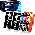 E-Z Ink Compatible Ink Cartridge Replacement for HP 920XL 920 for use with Officejet 6500 6500A 6000 7000 7500 7500A E709 Printer Tray (2 Black, 1 Cyan, 1 Magenta, 1 Yellow, 5 Pack)