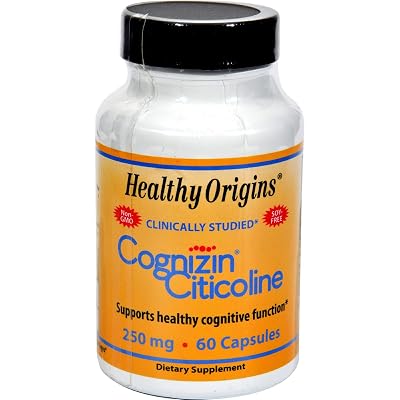 Healthy Origins Cognizin Citicoline - 250 mg - 60 Capsules