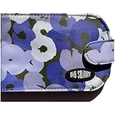 Big Skinny Women's Taxicat Bi-Fold Slim Wallet, Holds Up to 25 Cards