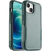 MAYCARI for iPhone 13 Case Heavy Duty Full Body Protective Phone Case Anti-Scratch Shockproof Dropproof Anti-Slip Phone Case Cover for Apple iPhone 13 Tough Rugged Dust Proof Phone Case - Green