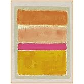 Amanti Art Framed Canvas Wall Art 42x32 Rothko Inspired Tonescape II by Victoria Barnes, Framed Wall Art Canvas, Abstract Art