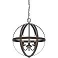 Westinghouse Lighting Sylvestre Five-Light Indoor Chandelier, Champagne - View #9