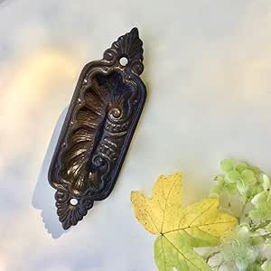 Antikas - tirador encastar de hierro encerado puerta corredera - uñero