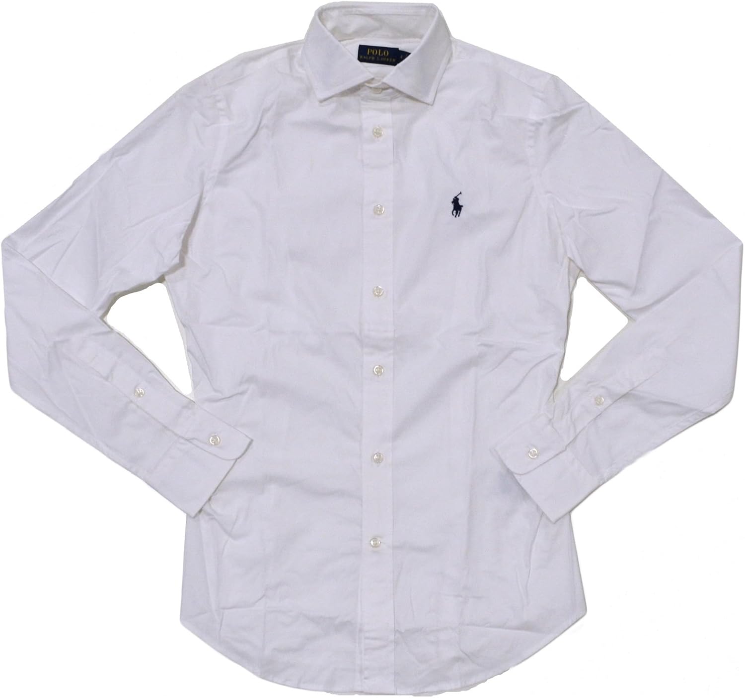 ralph lauren white dress shirt womens