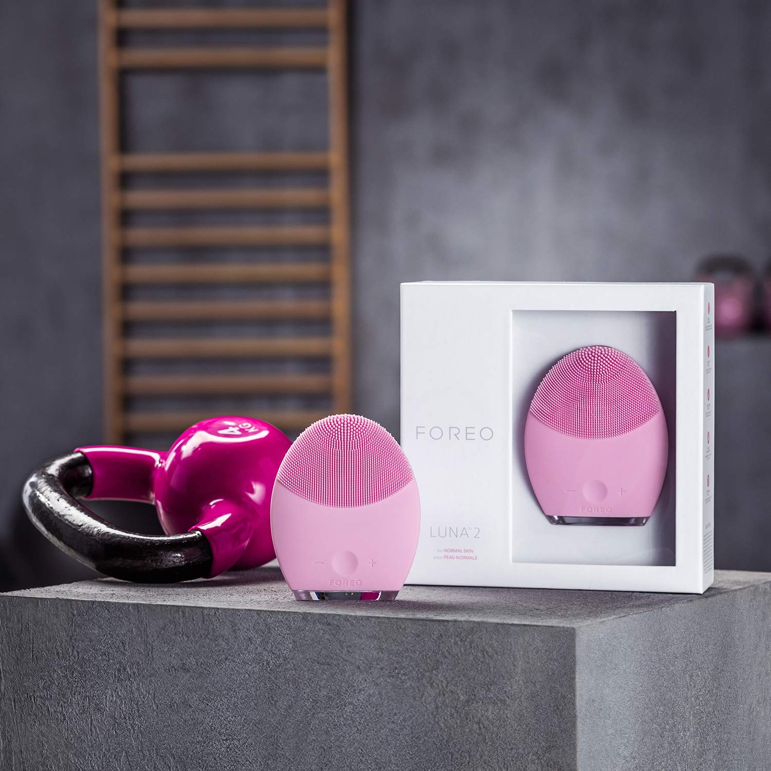 FOREO LUNA 2 Facial Cleansing Brush and Portable Skin Care device, Normal Skin: Premium Beauty