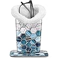 Fintie Plush Lined Eyeglasses Holder, Glasses Stand Case, Anti-scratch Glasses Storage Organizer for Desk, Nightstand, Office