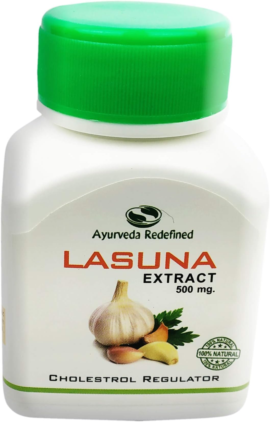 Lasuna Tablets 500mg Extract 60 tabs USFDA reg. (1)