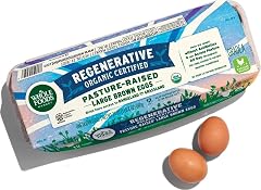 Whole Foods Market, Organic Pasture Regen Large Brown Grade A Eggs, 12 Count
