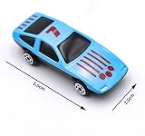 KandyToys 8 Piece Die Cast Metal Toy Cars Set Race Convertibles 6cm Each view 4
