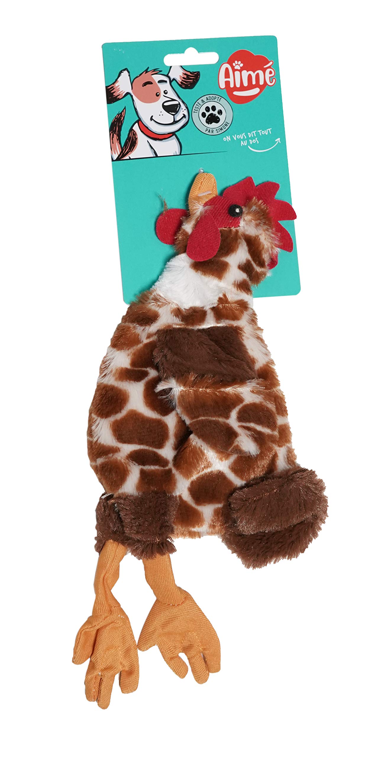 Aime Mini Chicken Dog Toy 32 cm