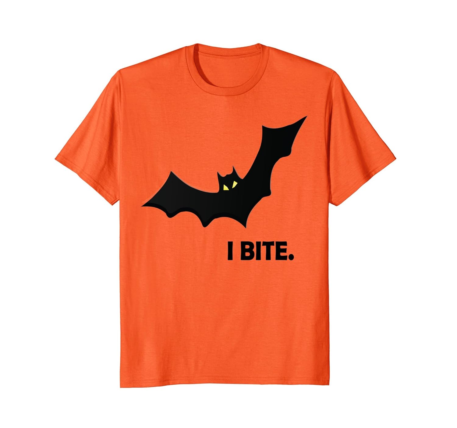 I Bite Vampire Bat Halloween Funny Gift T-Shirt- TPT