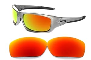 GALAXYLENSE Galaxy Replacement Lenses For Oakley Valve Red Color Polarized