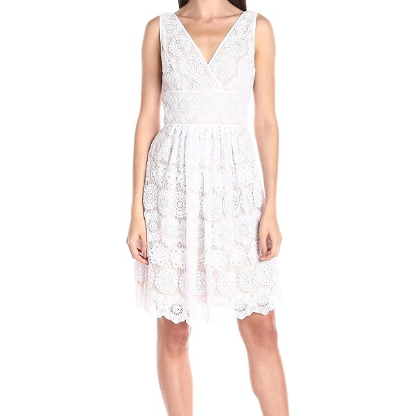 Amazon.com: Cynthia Rowley Women's Eyelet Lace Dress, White, 4 : Clothing,  Shoes & Jewelry