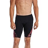 TYR Men's Standard Waveform Durafast Elite Blade Splice Jammer, Blue, 38