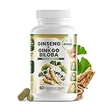 GreeNatr Ginko Biloba & Panax Ginseng Supplement