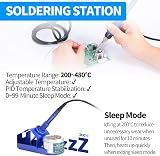 YIHUA 862BD+ SMD Hot Air Rework Station Soldering Iron 2 in 1 UK Plug view 5