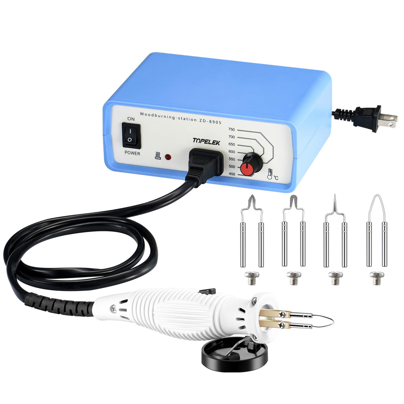 TOPELEK Wood Burning Tools, Adjustable Temperature Professional